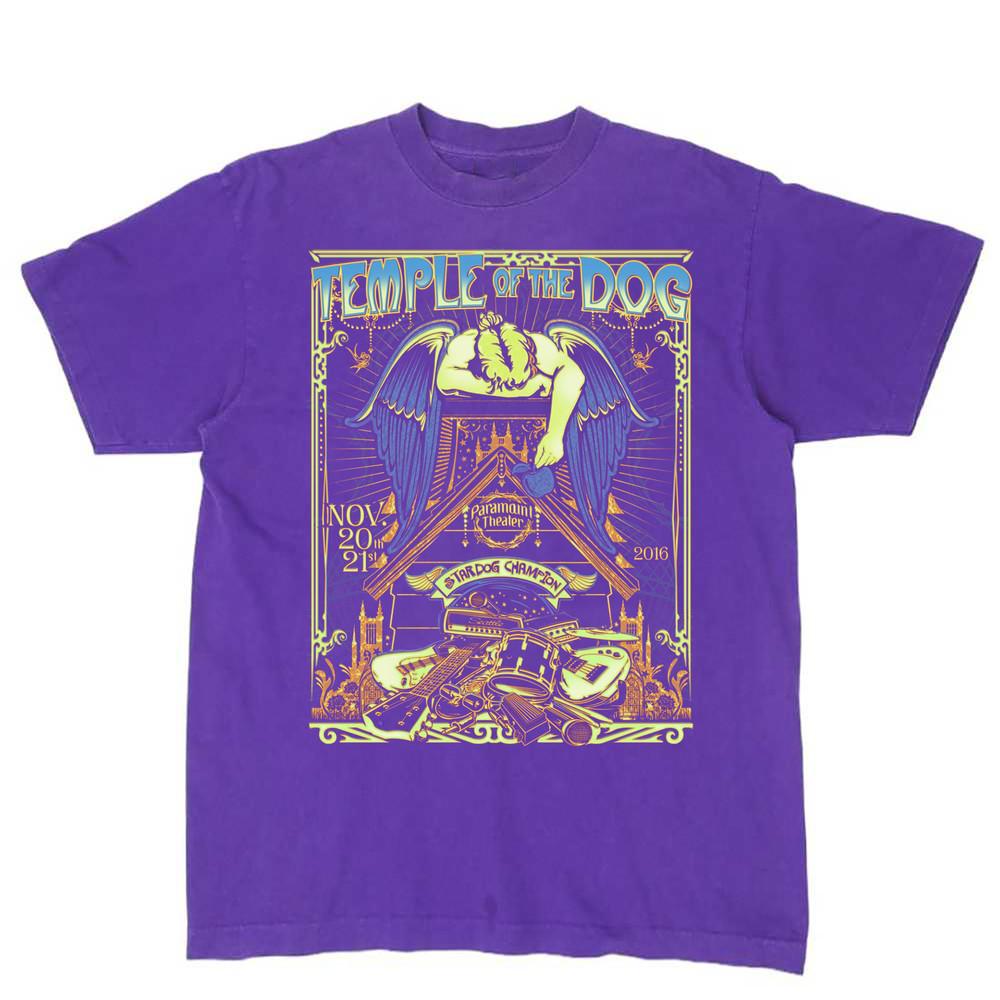Cool Temple of the Dog Purple  Unisex Cotton DI1020 Unisex T-Shirt M