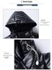 Boys' Hooded Winter Jacket - Thick, Warm, Cotton-Padded Coat with Shiny, Wash-Free Outerwear for Big Kids
