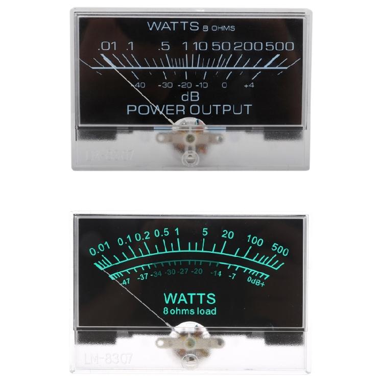 12-16V VU Level Meter with Backlights DB-Meter Audios Volume Meter