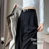 2024 Women's High Waist Wide Leg Suit Pants - Korean Fashion, Spring/Autumn, Loose & Casual Fit