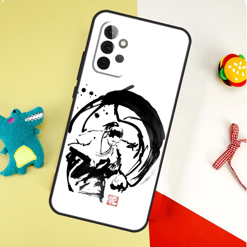 Aikido For Samsung Galaxy A53 A33 A13 A54 A34 A14 A55 A35 A15 A05 A06 A16 A22 A32 A52 Phone Case