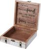 Eximious India Wedding Keepsake Box with Lids Bridal Arranger Memory Storage Box Bridal Shower Gifts Wooden Wedding  7X7X3 Inches Mr...