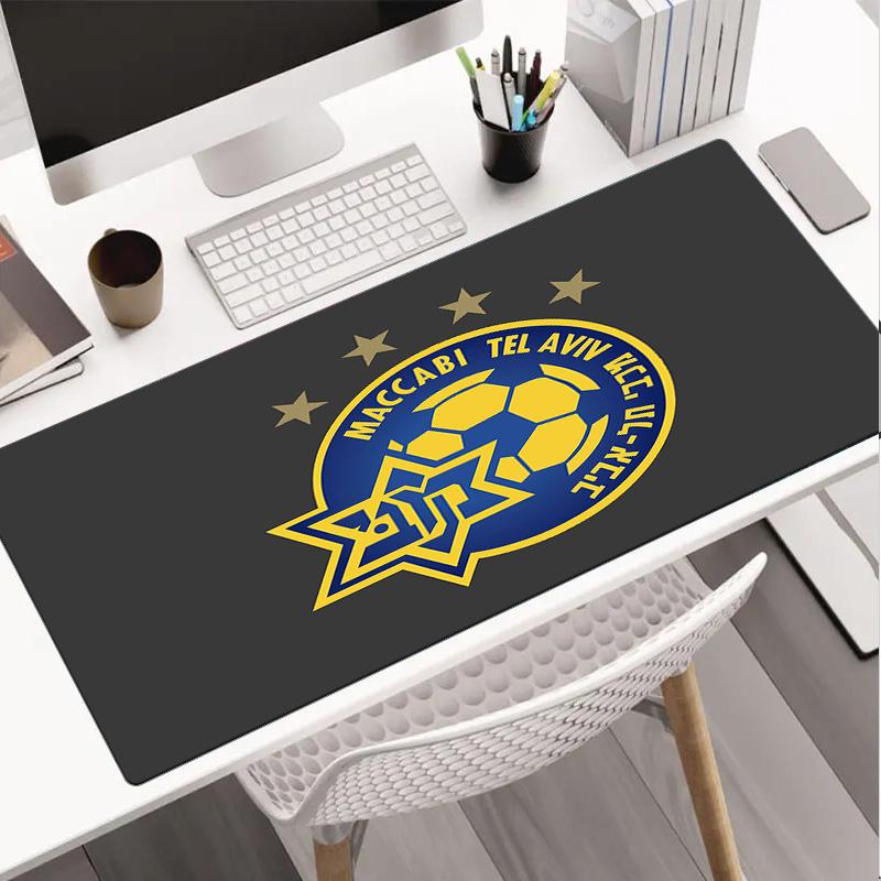 Maccabi Haifa Fc Crest Mouse pad Mouse pad, Gaming Mouse Pad, keyboard pad, Desk Decor for computer notebook Fan Gift Birthday Gift