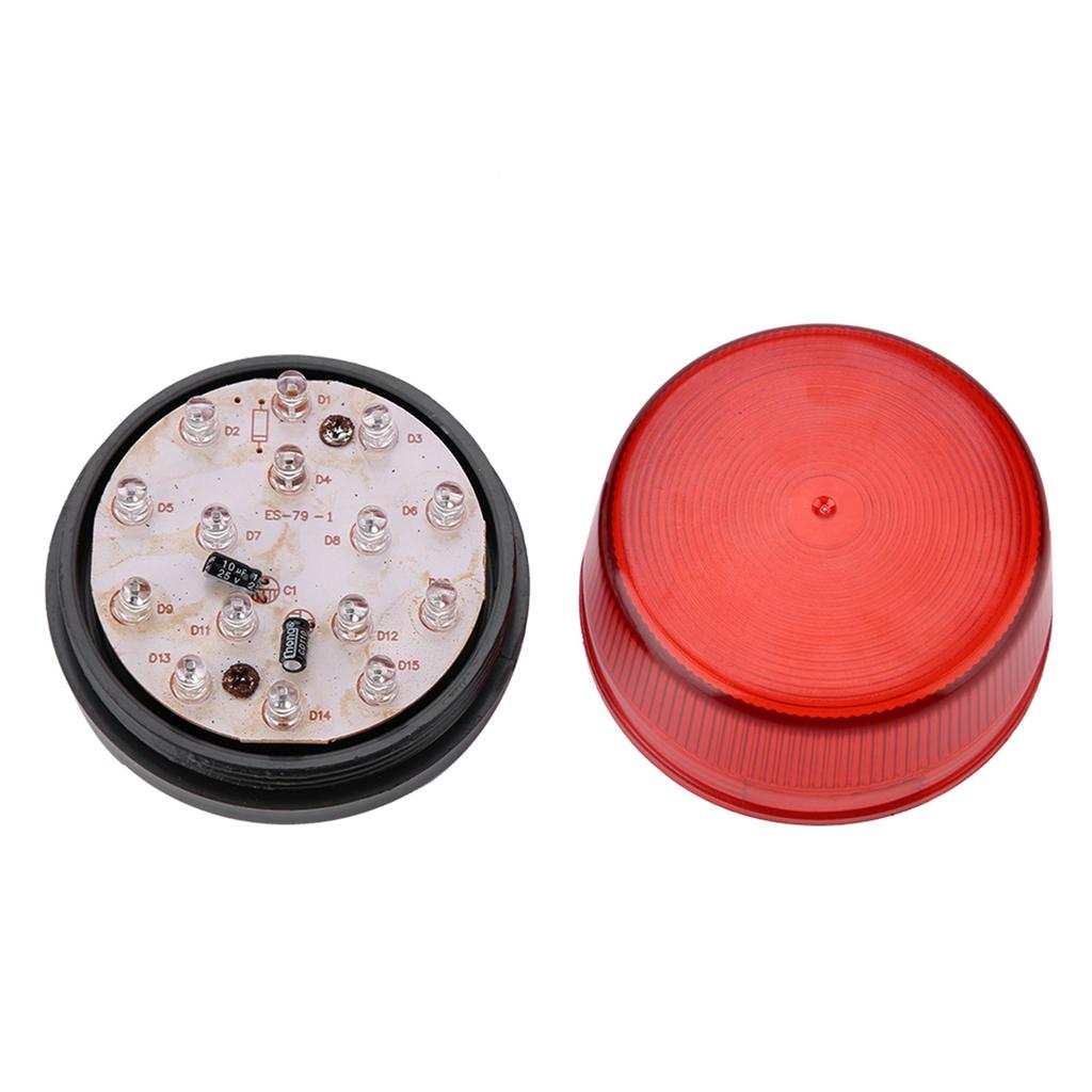 1PC LED Flashing Lamp Security Alarm Strobe Signal Warning Light