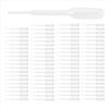 BHBL 100PCS Graduated Pipettes Dropper Polyethylene (0.2ml)