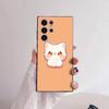 Cute Crying Cartoon Animal Phone Case for Samsung Galaxy S22 S23 S24 S25 FE Ultra 5G Silicone Classic Shockproof Case