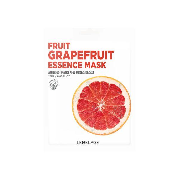 LEBELAGE Fruit Grapefruit Essence Mask 1 Sheet