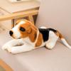 46cm Simulation Dog Plush Toy Tissue Bag Stuffed Paper Box Real-life Dog Puppy Tissue Storage Bag Creative Gift Home Decoration