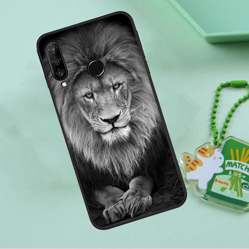 Lion Alpha Male Cub For Huawei Nova 10 9 SE 5T 12s 12i 11i Y91 Y90 Y60 Y70 Y72 Y61 P20 P40 P30 Lite P60 Pro Case