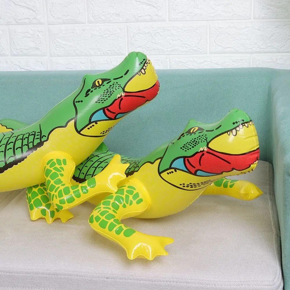 2pcs Alligator Balloon Inflatable Floating Water Toys PVC Swimming Pool Air Mattress  Swimming Pool