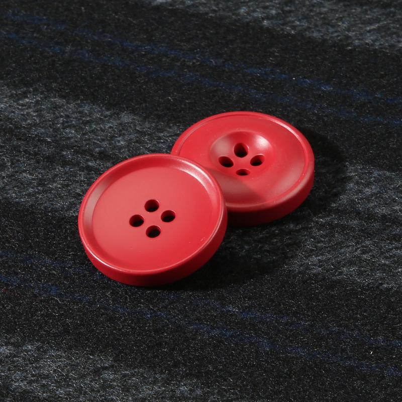 

Пуговицы для пальто, женская одежда высокого класса, пуговицы для кашемировых курток, детские мужские костюмы высокого класса, костюмы, аксессуары для пуговиц Red * 30mm * Round