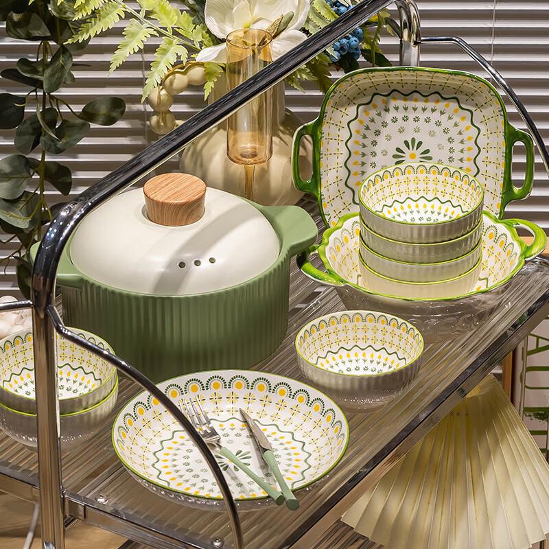 Modern Lanka Japanese Ceramic Dinnerware Set