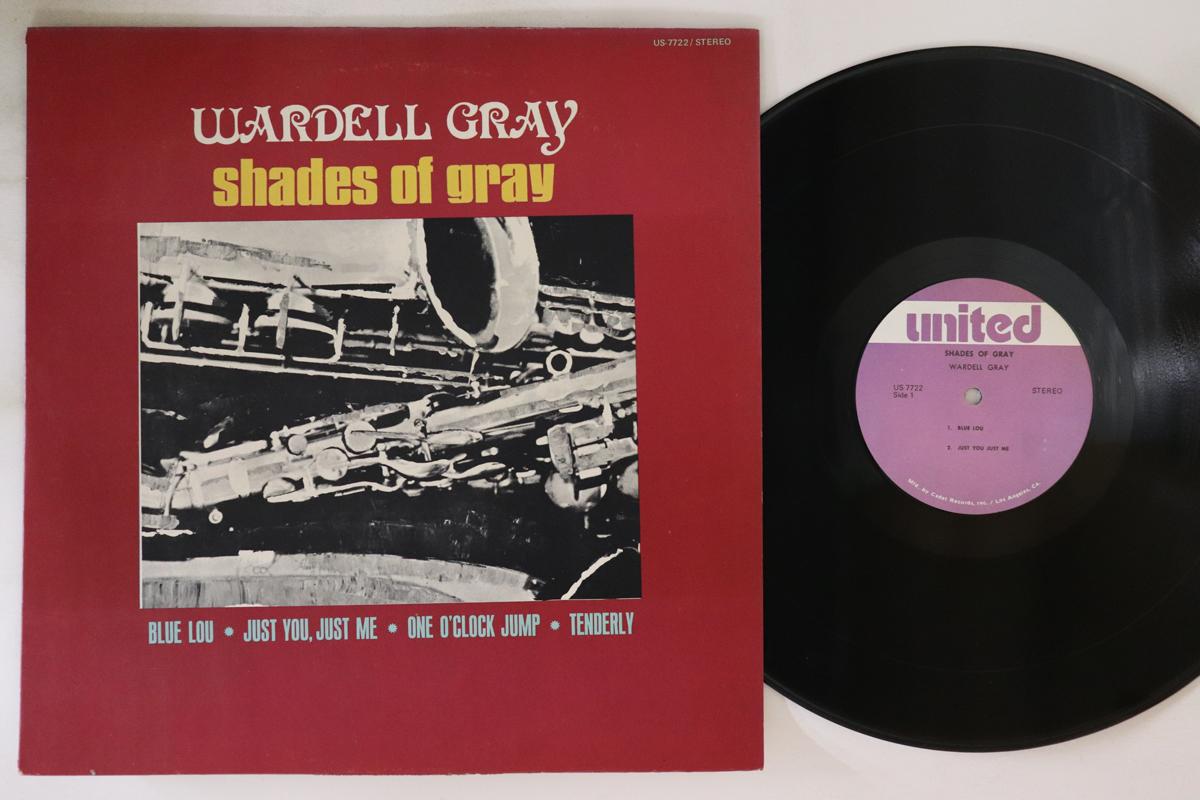 

LP Record WARDELL GRAY Shades Of Gray US7722 UNITED US Jazz Used