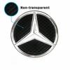 Autocolant Auto Pentru Mercedes Benz Logo Grilă Frontală Mașină Oglindă Față LED Insignă Emblema Luminos Lumină Decorativă Pentru Mercedes Ben