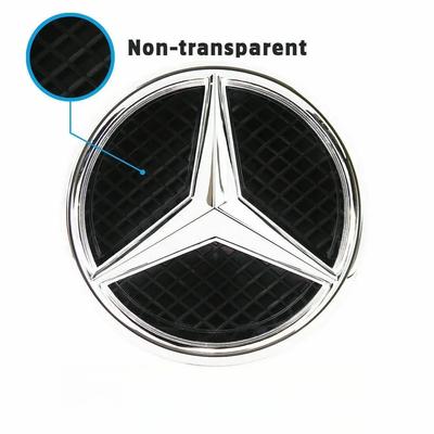 For Mercedes Benz For Mercedes Benz W205 W218 W207 W176 W212 Car Front Grill Logo Light Mirror Face LED Badge Emblem Luminous De