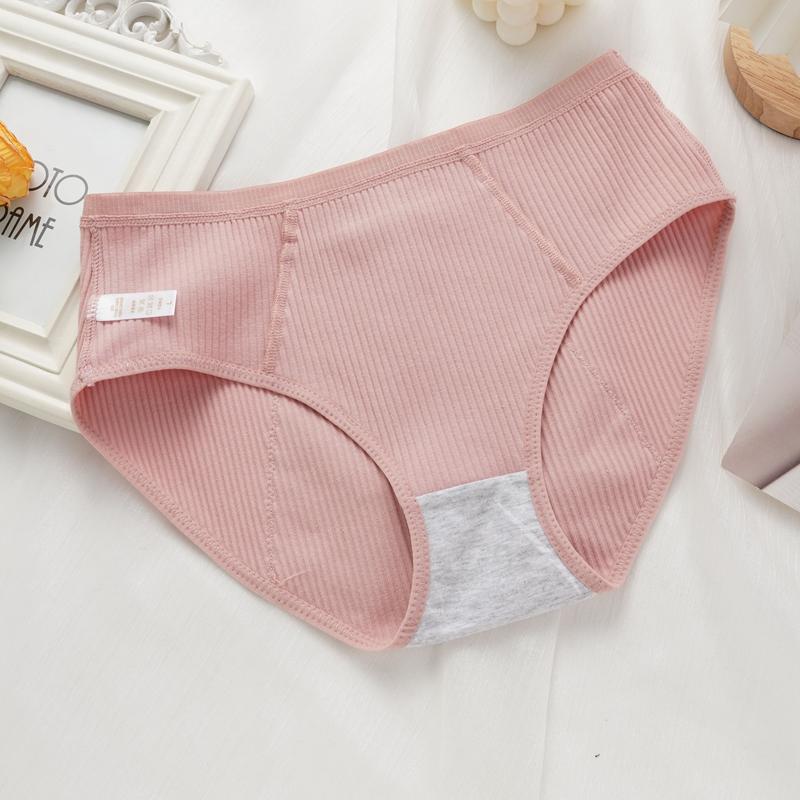 Women's Menstrual Leakage Prevention Menstrual Panties Cotton Plus Size with Pocket Trousers