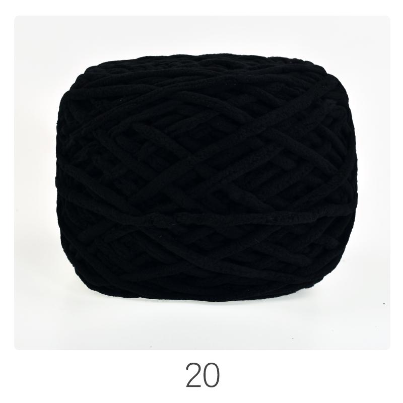 Chunky Ice Silk Yarn for Hand-Knitting: Ideal for Sweaters, Scarves, Bags, Crochet Dolls, and Hooked Shoes