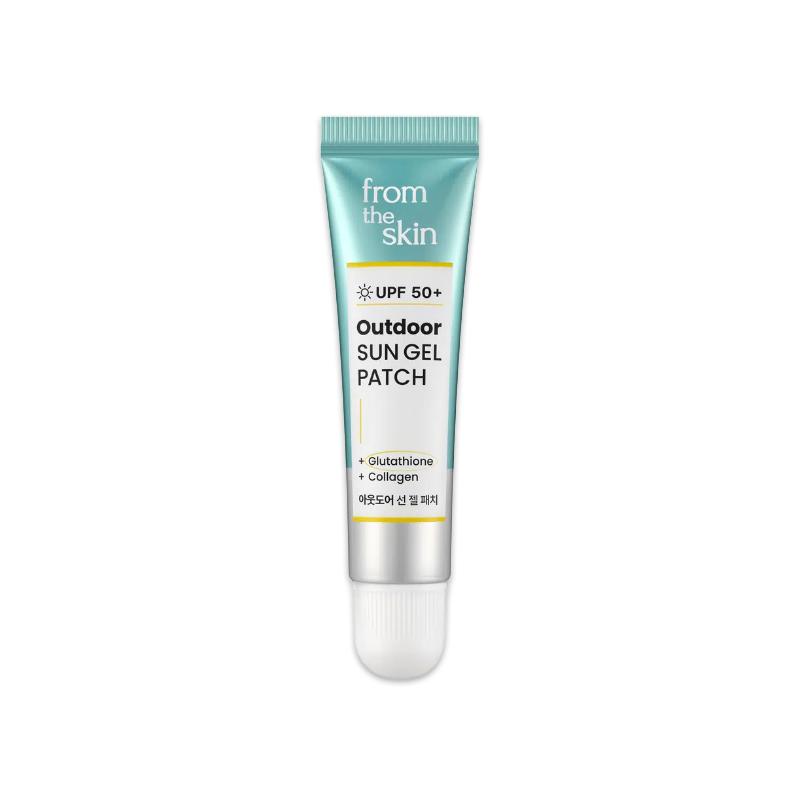 FROM THE SKIN Glow Sun Cream 40ml / Outdoor Sun Gel Patch 10ml (7 Options) - DAISO # Sun Gel Patch 10ml x 1pcs