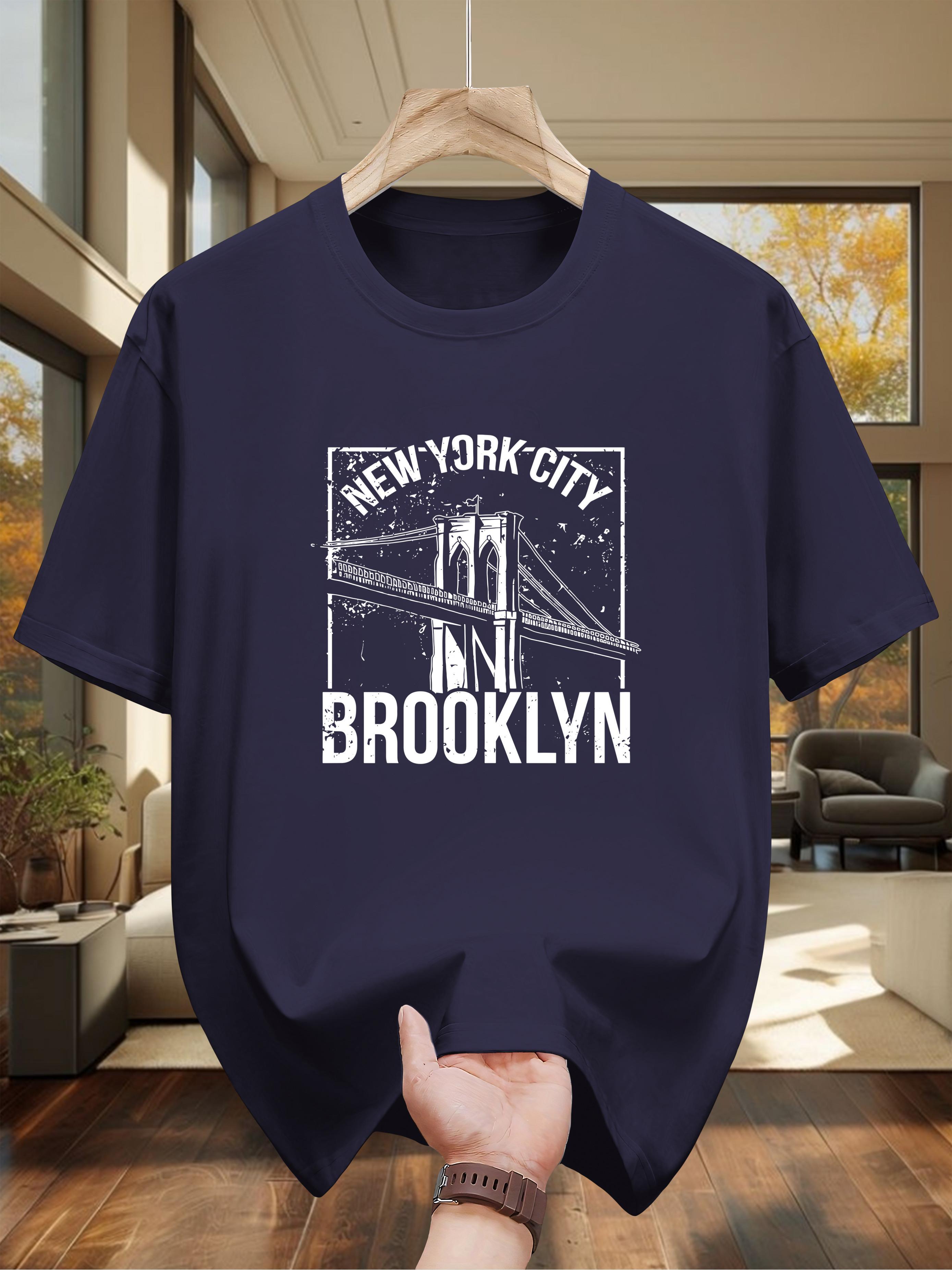New York City Brooklyn Graphic T-shirt - 200g XL
