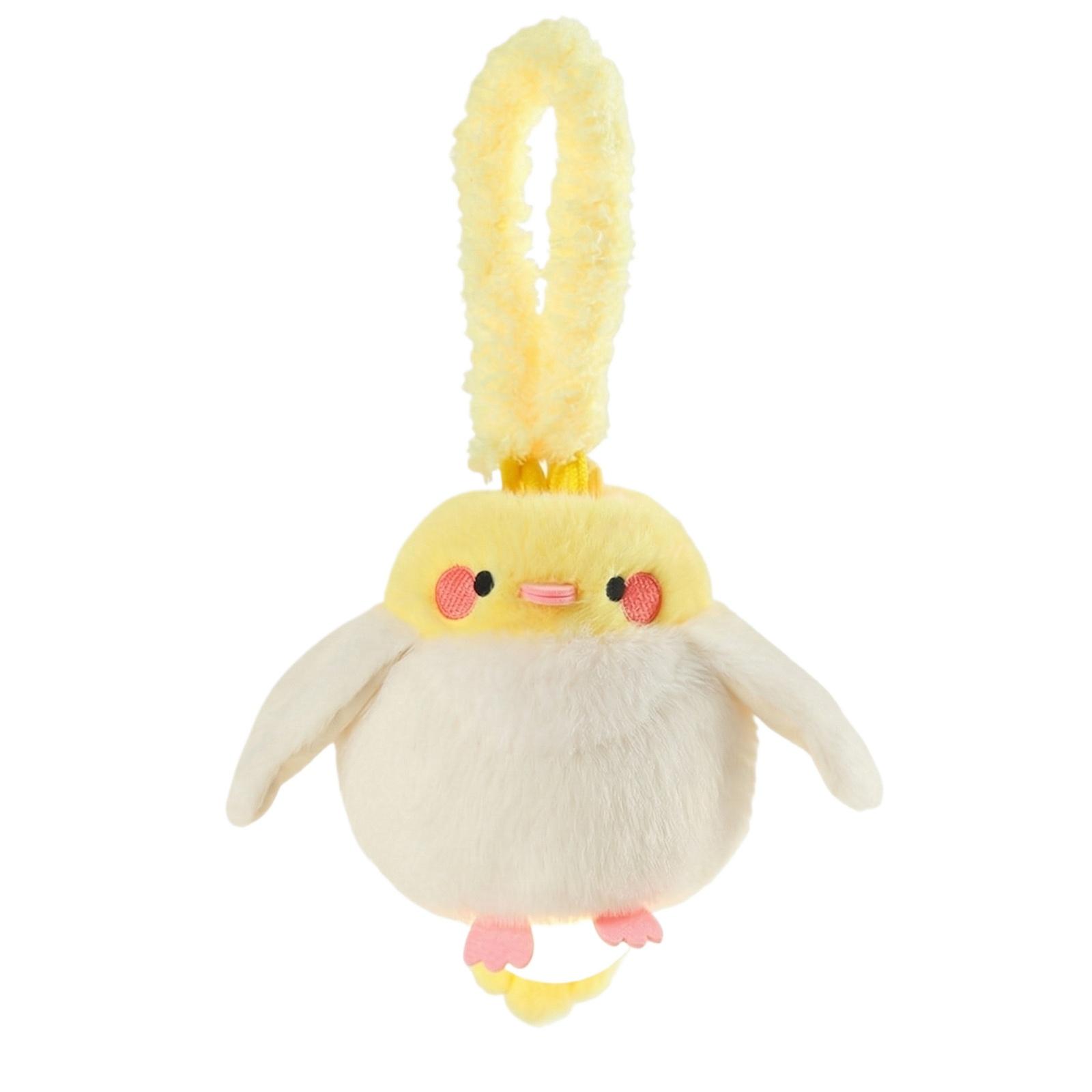 

Simulation Bird Night Light Plush Toy One Size жовтий