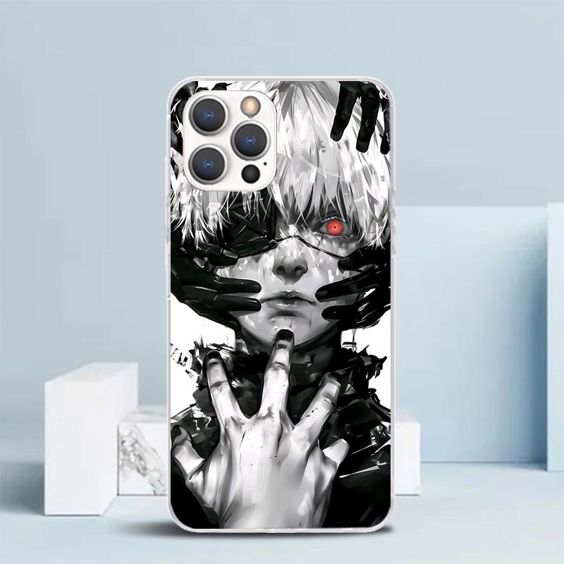G-Ghoul Tokyo Kaneki Ken Phone Case For IPhone 16 17 Air 16E 15 14 Plus 13 Mini 12 11 Pro Max 7 8 + SE 2020 Soft TPU Back Cover