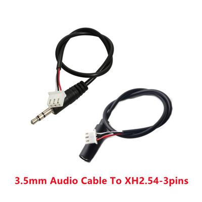 Jack 3.5mm AUX Audio Cable To XH2.54 3p Terminal Male To Male Female 3 Core Stereo Audio Cable Amplifier Extended LineHot Sale