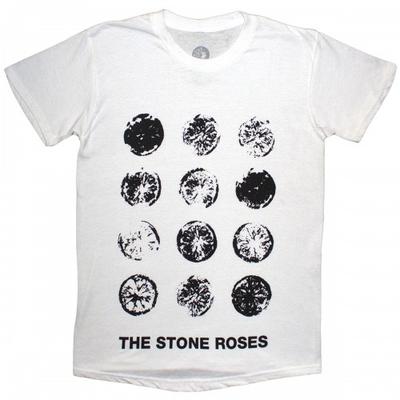 The Stone Roses Unisex Adult Lemons Grid T-Shirt