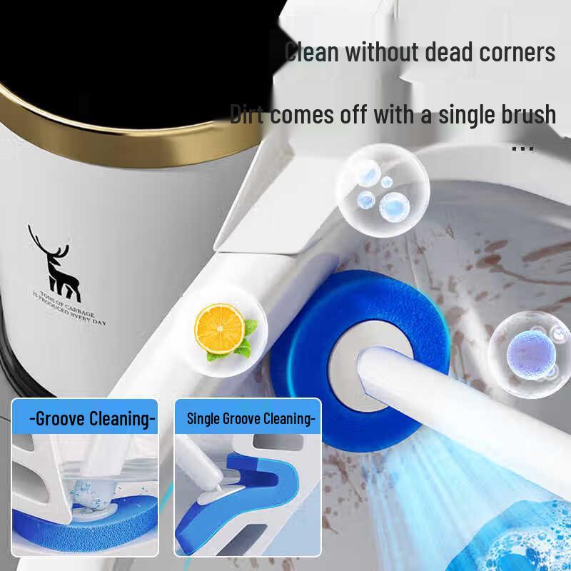 Jednorázový WC štětec s náhradními hlavicemi