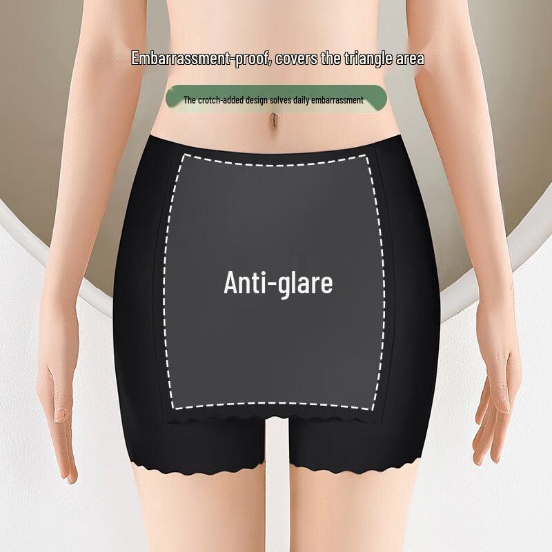 Women's Modal Ice Silk Anti-Chafe Safety Shorts 2-Pack