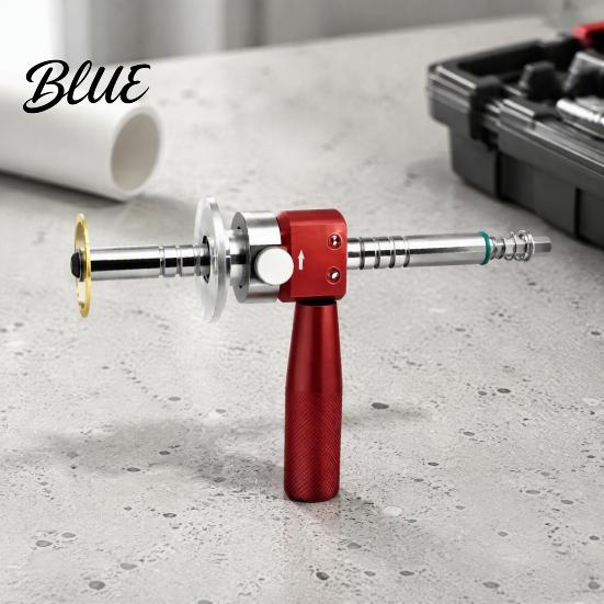 Flush Cut Plumbing Tool Precision PVC Internal Pipe Cutter with Diamond Blade And Drill Attachment Drain Trimmer Adjustable Depth Inside for