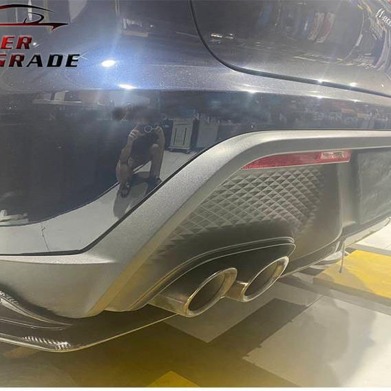 Carbon Fiber Body Kit: Front Lip, Side Skirts, Rear Diffuser, Tail Wing for Porsche Macan (MIW Style).