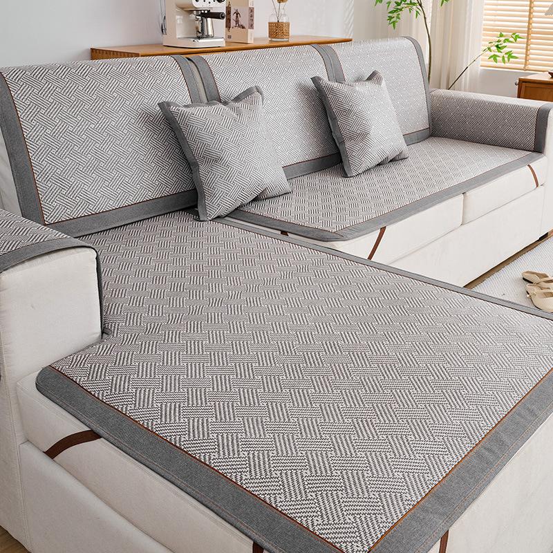 Summer Summer Rattan Mat Sofa Cushion Non-Slip Advanced Seat Cushion  New Sofa Cover Cover Cloth Towel