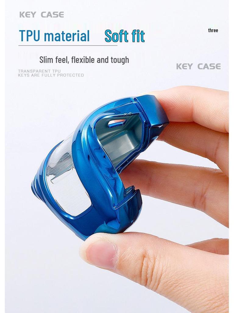 Dongfeng Peugeot 408/5008/508L Key Cover 2019 Model with New Logo, TPU Car Key Bag