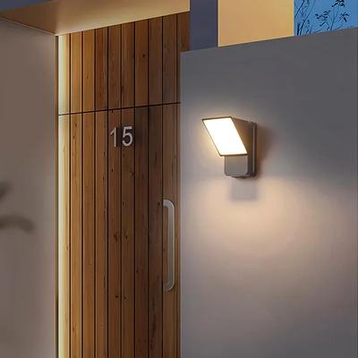 Lámpara de pared para exteriores, luces LED, impermeable IP65, luz de porche, accesorio de iluminación LED, luces de jardín para exteriores modernas y sencillas, apliques de pared