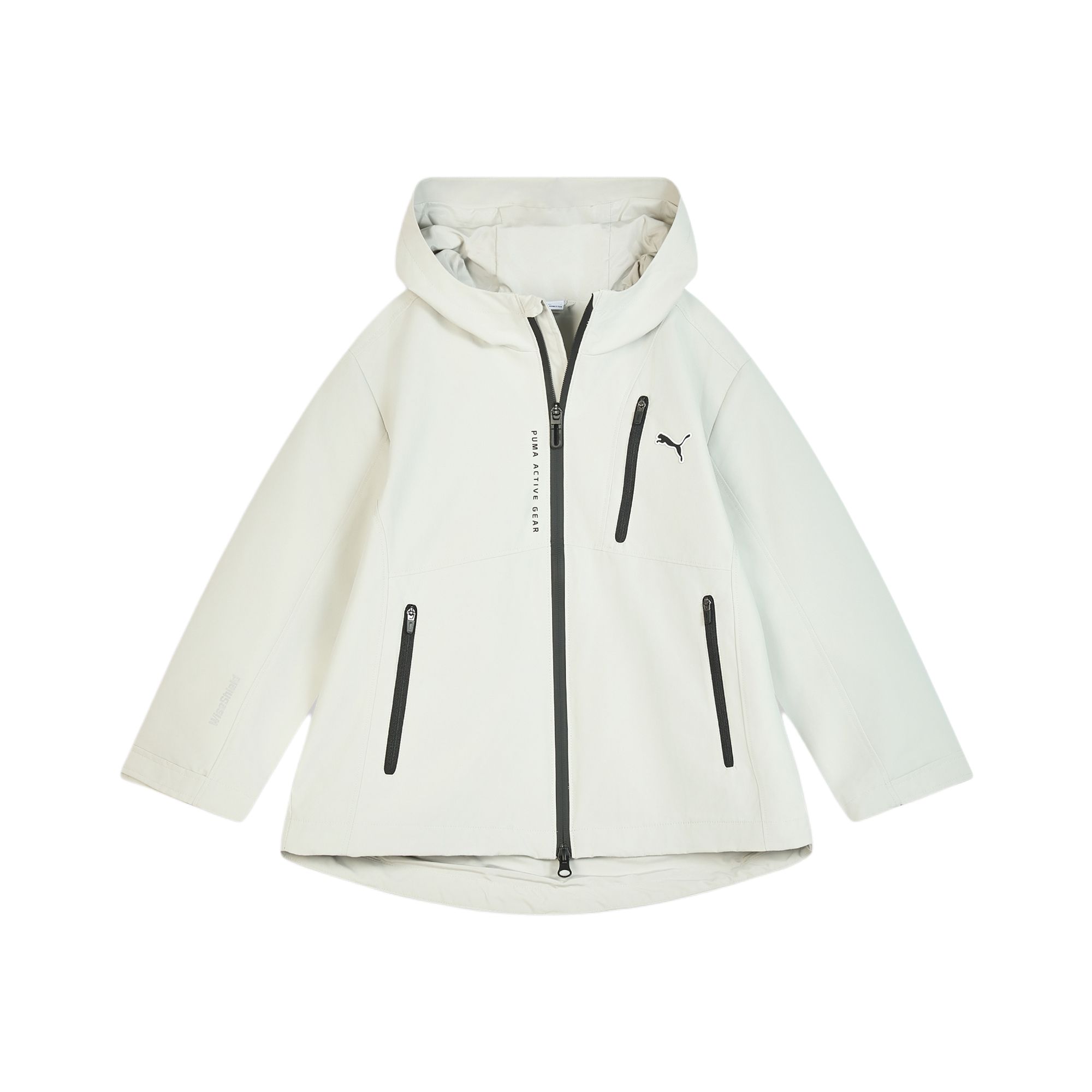 Puma Ветрозащитная Водонепроницаемая Куртка-трансформер с капюшоном для пеших прогулок Детские куртки 950554-03 120