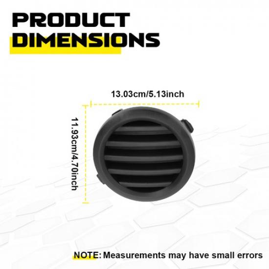 Fog Light Hole Trim Cover Front LH+RH For Subaru Forester 57731SC030 57731SC020