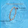Bamboo Titanium Stainless Steel Women's Bracelet - High-End, Non-Fading Design