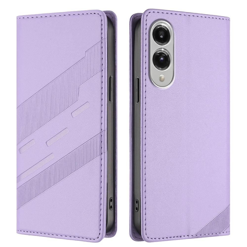 Stylish Leather Phone Cover For Samsung Galaxy A02S A03 Core A03S A04S A04 A05 A05S A72 A73 S10E S10 S20 S21 S22 S23 FE Plus