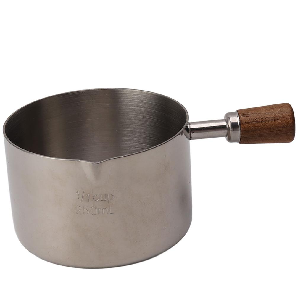 Matlagningssåskanna Professionell 304 Rostfri Stålsåskanna med Handtag för Matlagning Bankett