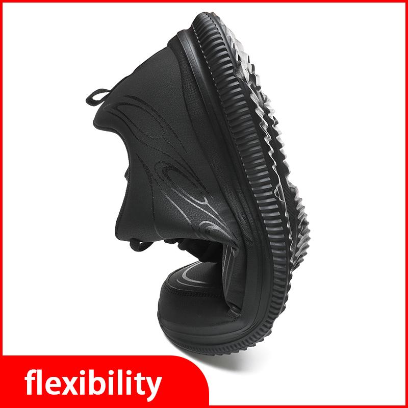 Waterproof Men Sneakers Plus Men's Sports Shoes Simple Lace Up Casual Shoes For All Seasons Light and Comfortable