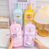 Handheld Storage Bag Large Capacity Stationery Box Simple Cartoon Pen Bag  Kid