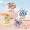 Sakura Bonsai Succulent Flower Building Blocks - Lego Compatible Ornament Gift