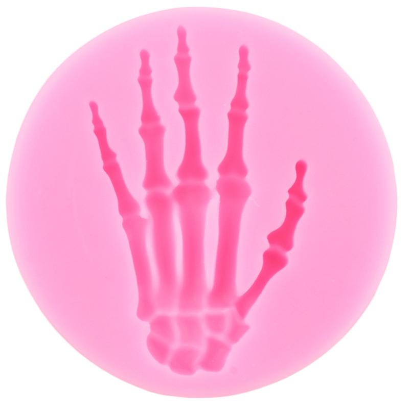 

Череп Рука Жуткий Хэллоуин Силиконовая Форма Помадка Торт Печенье Конфеты Творческий Diy Mold Hallowmas Карнавал Декор Ручной Работы