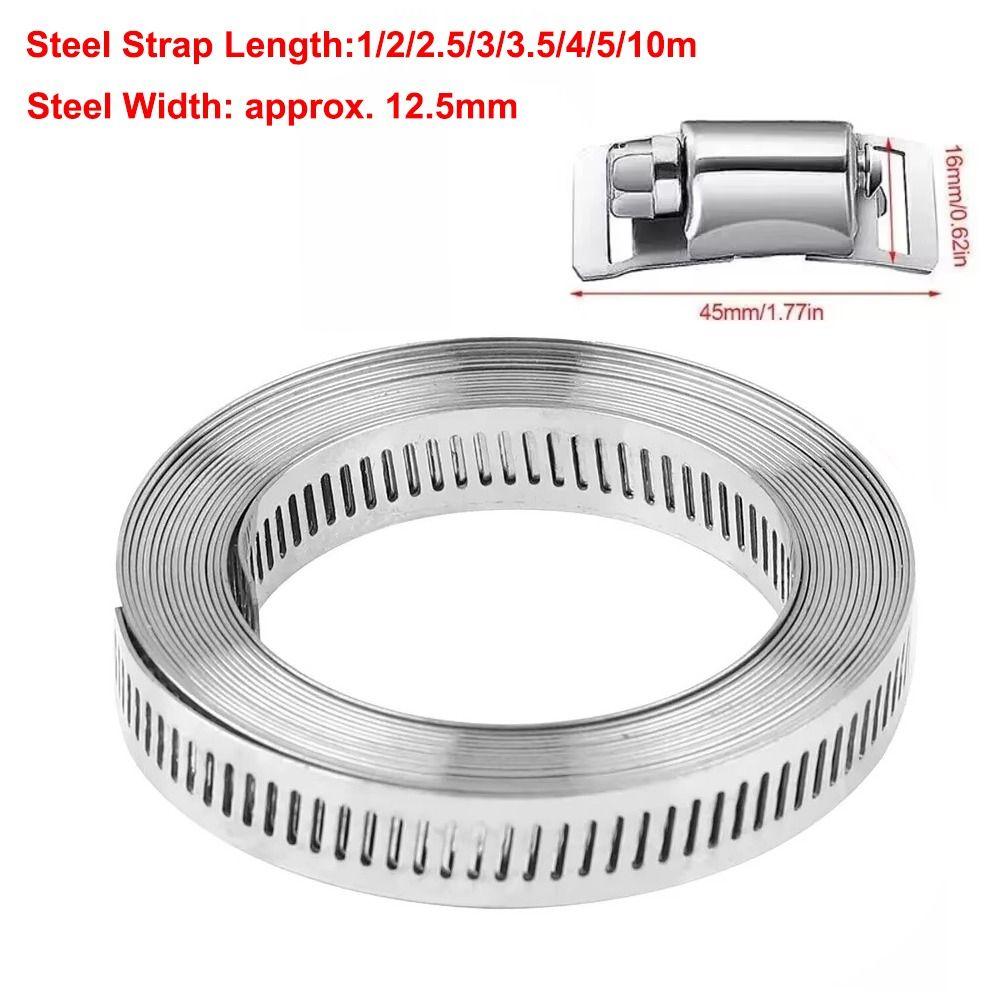Heavy Duty Adjustable Hose Clamps With Fasteners Stainless Steel Clamp Clamp Fasteners