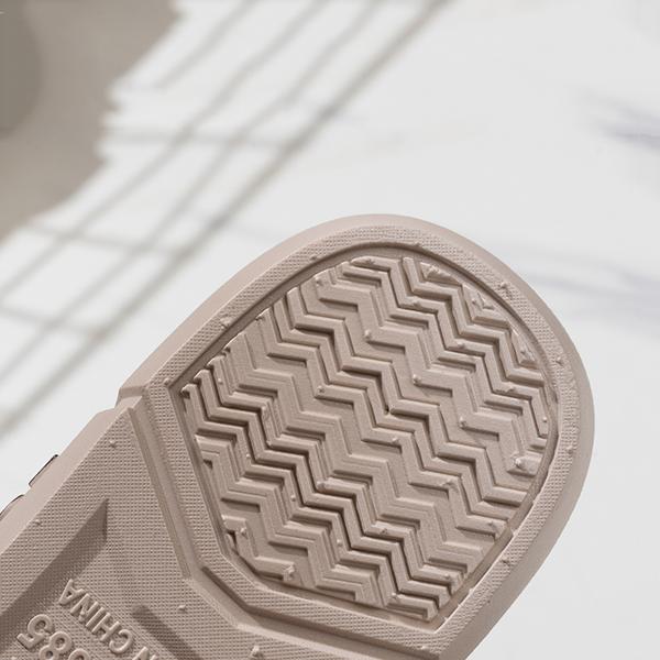 WTEMPO Női légáteresztő zselés színű nagy méretű lapos sarkú csúszásgátló cipő puha talpú Baotou hollow out női felcsúsztatható papucs