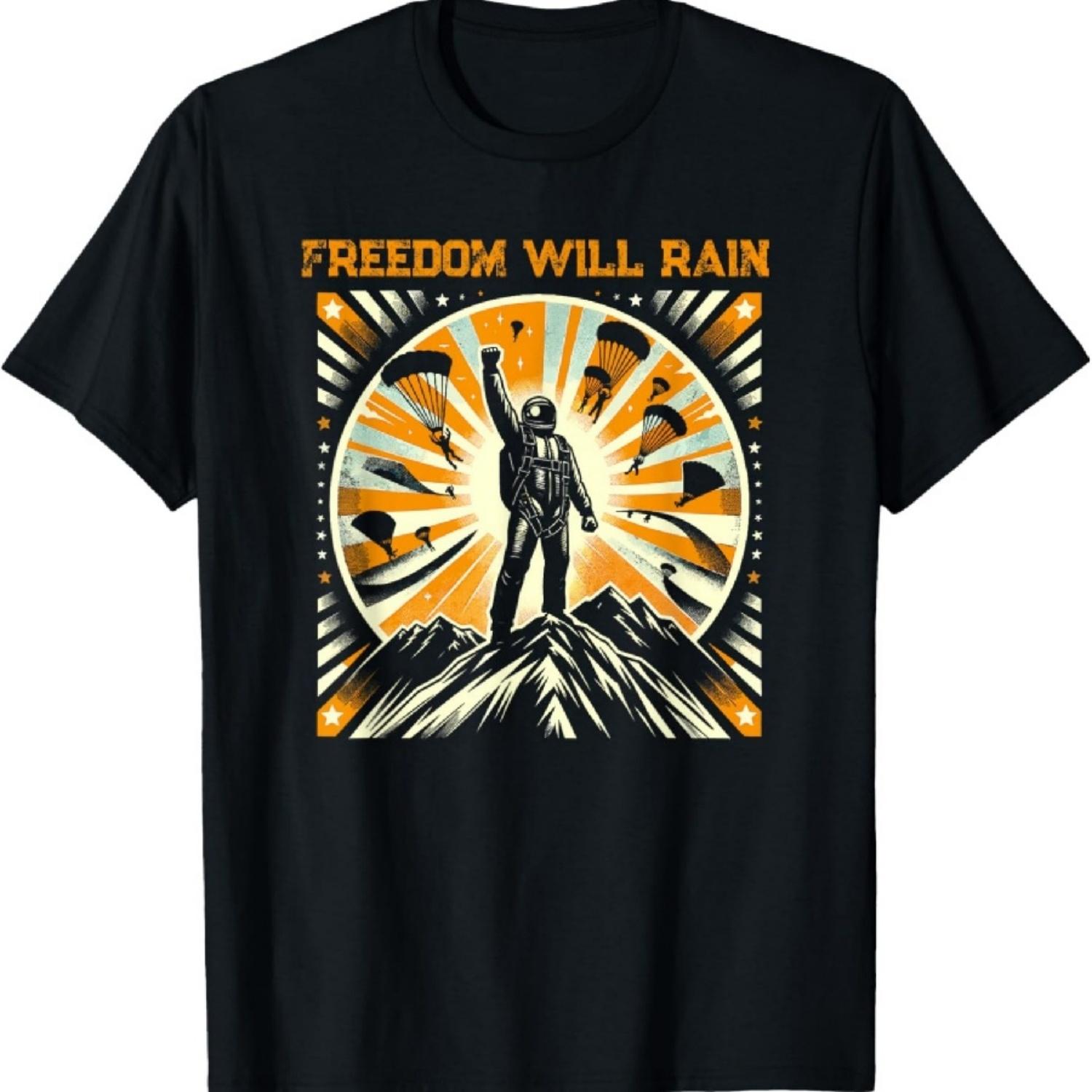 

Свобода обрушит ад на дайверов-адских дайверов, любящих адский дайвинг, футболка XXXXXL чёрный