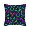 Halloween Bat Cartoon Pillowcase Printing Cushion Cover Decoration  Pillow Case Cover Bedroom Zipper