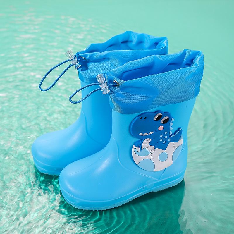 Children's Cartoon Rain Boots - Cute & Waterproof for Boys, Girls, Toddlers, and Infants