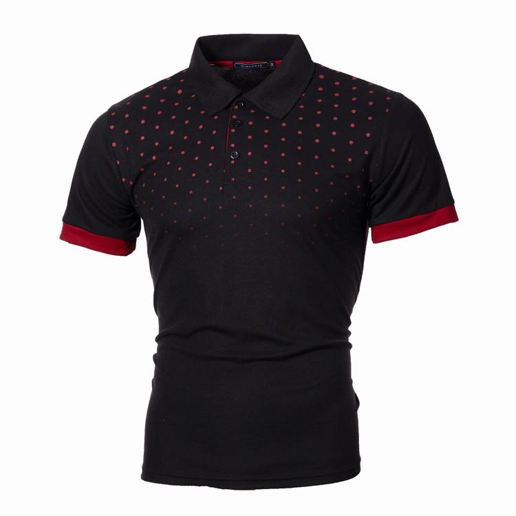 Summer T-shirt Paul Men's Short Sleeve Top Popular Fashion Popular Short Sleeve Print Slim European and American Short Sleeve