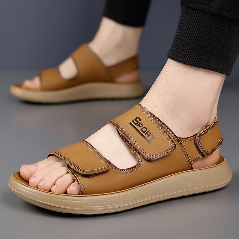Fashion Popular Trend Outdoor Comfortable Anti Slip Soft Soled Men Sandals Fashion Brand New Men's Summer Breathable Casual Beach Shoes